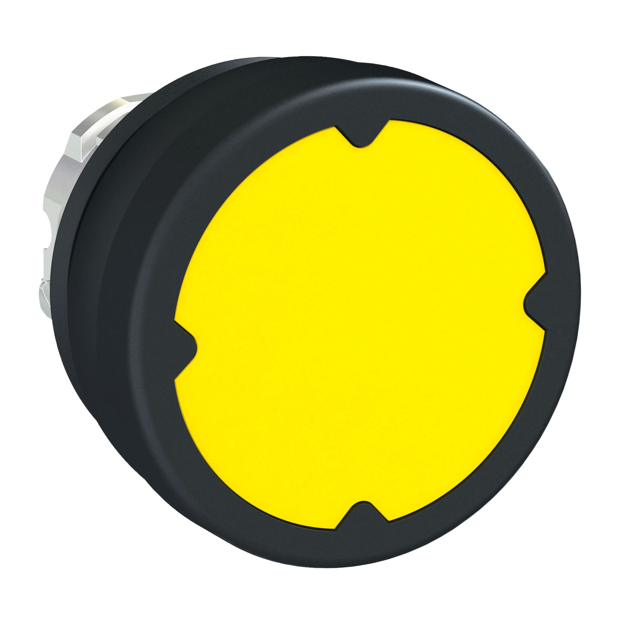 SCHNEIDER ELECTRIC - Testa pulsante - giallo - senza etichetta