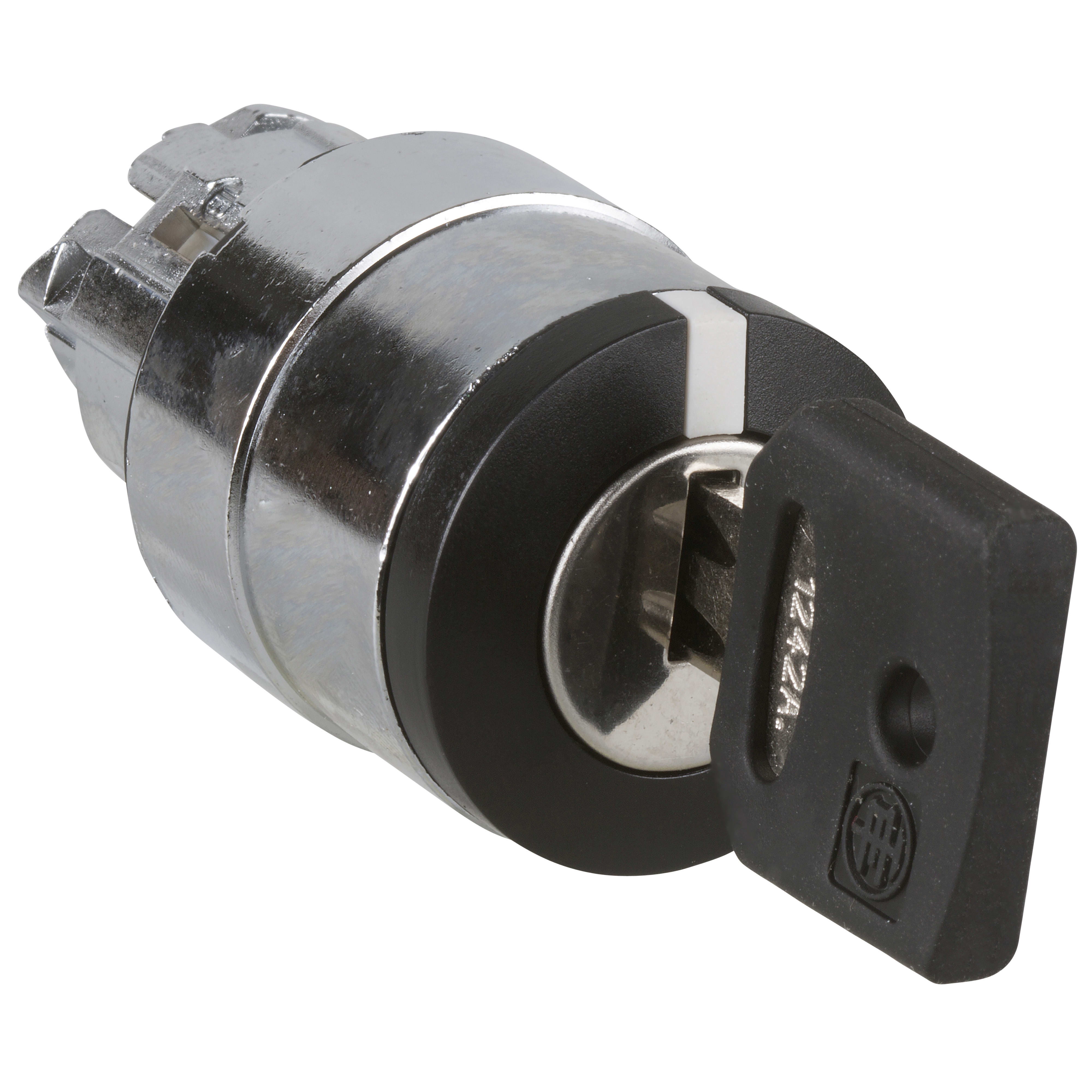 SCHNEIDER ELECTRIC - Testa selettore diametro 22 - 2 posiz. - estraz.chiave A SX