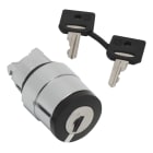 SCHNEIDER ELECTRIC - Testa selettore diametro 22 - 2 posiz. - Ronis 421e - estraz.chiave tuttel le pos.