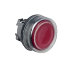 SCHNEIDER ELECTRIC - Testa pulsante diametro 22 - filoghiera—rossa - (silicone trasparente)