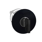 SCHNEIDER ELECTRIC - Testa pulsante diametro 22 - rit. a chiave - fungo diametro 40mm - nera