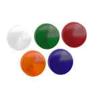 SCHNEIDER ELECTRIC - Testa lampada spia diametro 22 5 colori - gemme lisce- per LED universale