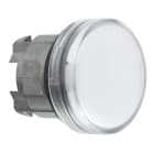 SCHNEIDER ELECTRIC - Testa lampada spia diametro 22 gemme lisce bianche