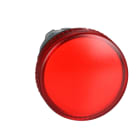 SCHNEIDER ELECTRIC - Testa lampada spia diametro 22 gemme lisce rosse
