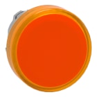 SCHNEIDER ELECTRIC - Testa lampada spia diametro 22 gemma liscia arancione- per LED universale - inserimento etichette