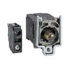 SCHNEIDER ELECTRIC - Corpo per pulsante luminoso diametro 22 - lampadina BA 9S - 1NO