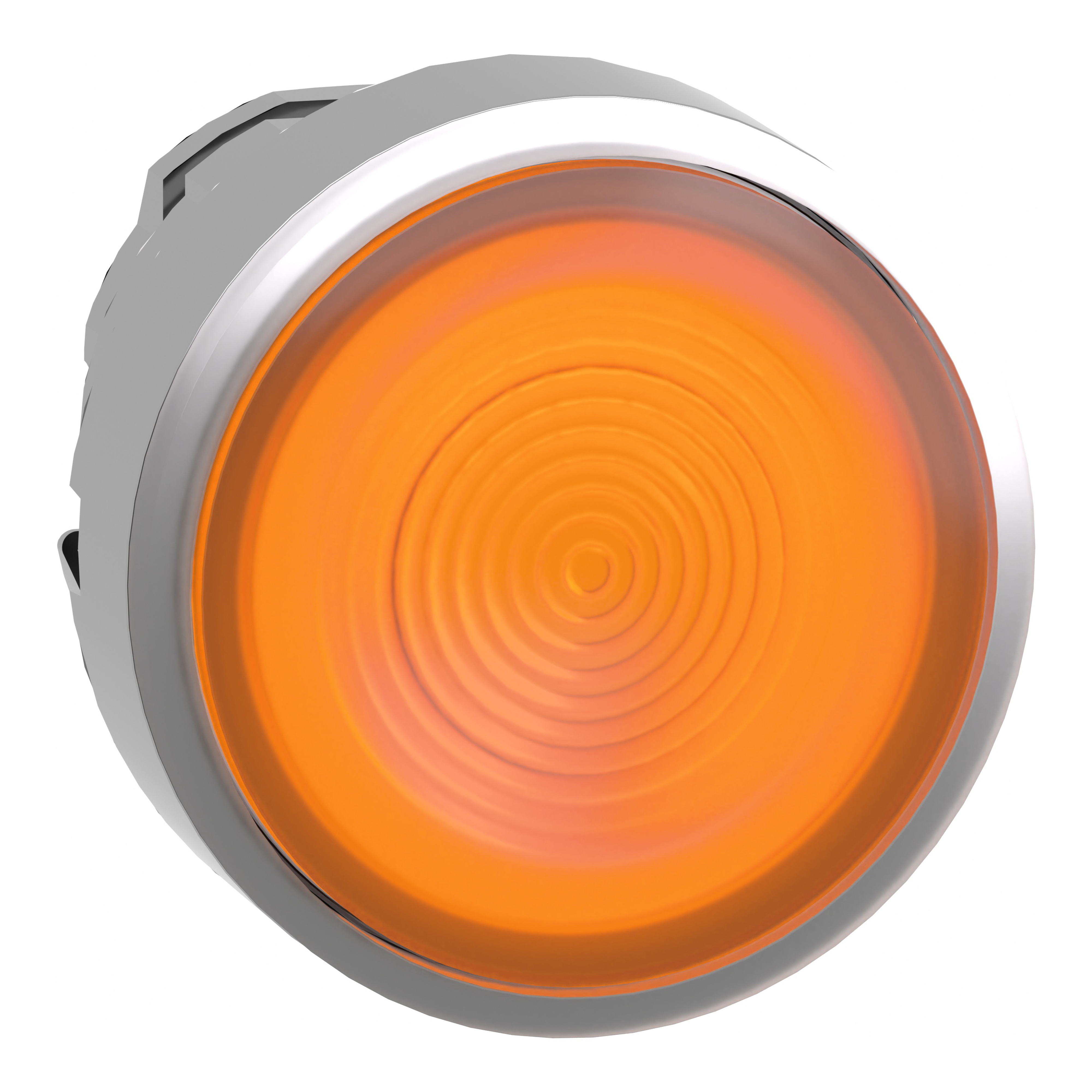 SCHNEIDER ELECTRIC - Testa pulsante luminoso diametro 22 - GIALLO- per LED universale