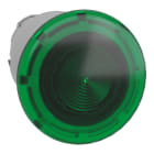 SCHNEIDER ELECTRIC - Testa pulsante a fungo luminoso diametro 40 - PREMERE-TIRARE diametro 22 - verde- per LED universale