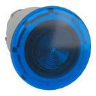 SCHNEIDER ELECTRIC - Testa pulsante a fungo luminoso diametro 40 - PREMERE-TIRARE diametro 22 - blu- per LED universale