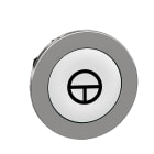 SCHNEIDER ELECTRIC - Testa pulsante bianco filopannello con marcatura T