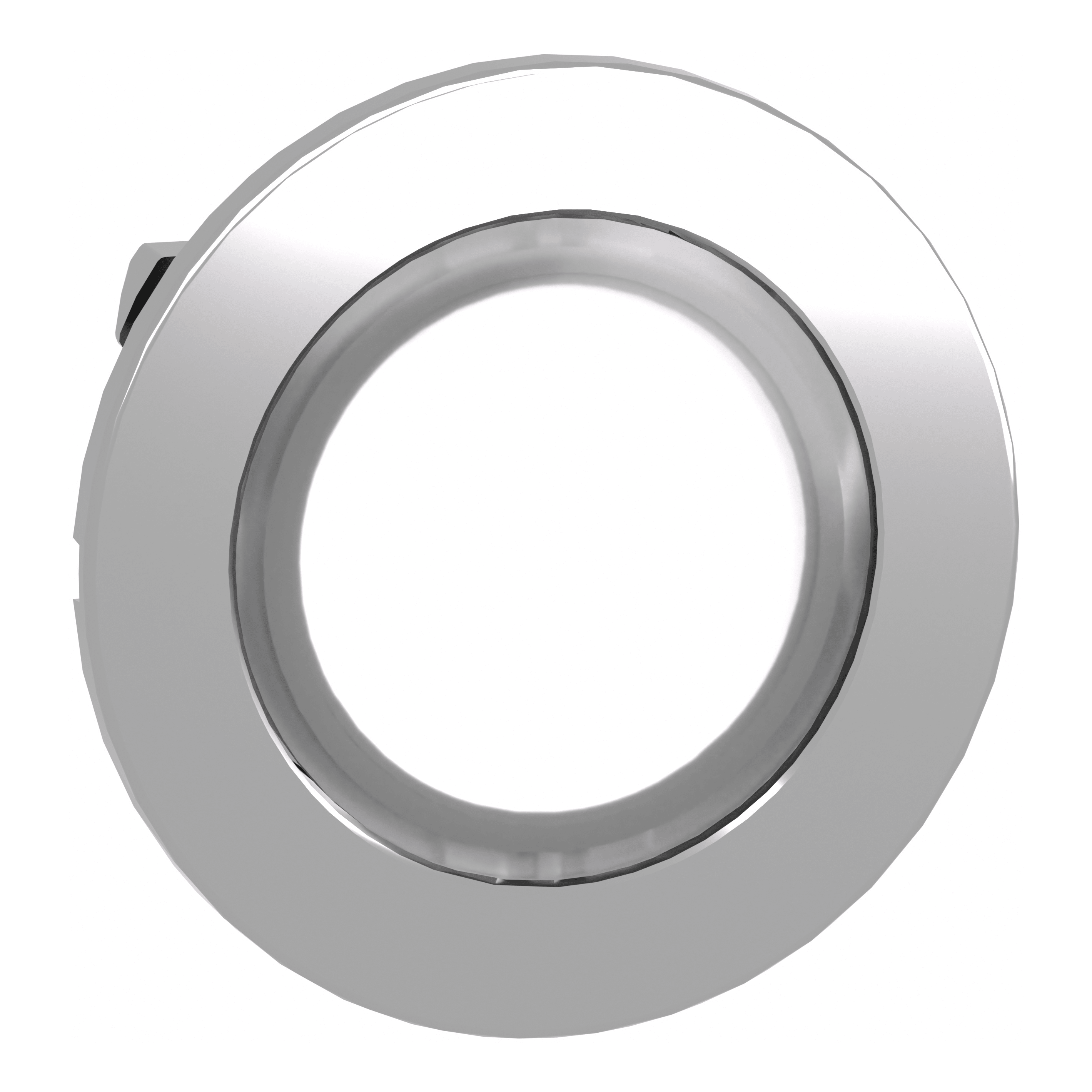 SCHNEIDER ELECTRIC - Testa pulsante bianco filopannello per inserimento etichette- per LED universale- diametro 30