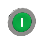 SCHNEIDER ELECTRIC - Testa pulsante verde filopannello con marcatura I