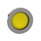 SCHNEIDER ELECTRIC - Testa pulsante giallo filopannello con guardia alta