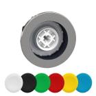 SCHNEIDER ELECTRIC - Testa pulsante con set di 6 capsule colorate filopannello