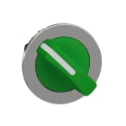 SCHNEIDER ELECTRIC - Testa selettore leva verde filopannello 2 posizioni fisse