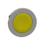 SCHNEIDER ELECTRIC - Testa pulsante giallo filopannello ad aggancio passo-passo