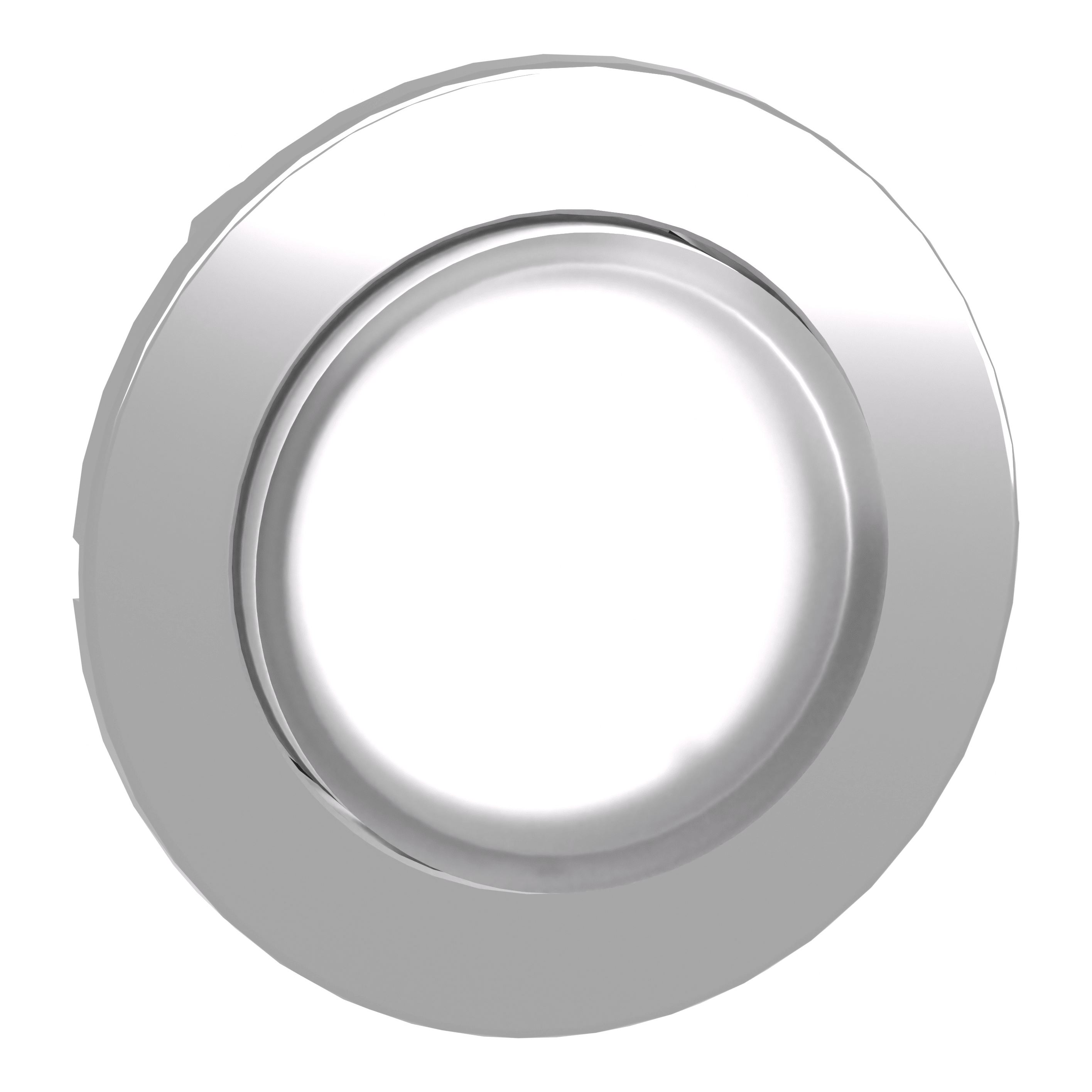 SCHNEIDER ELECTRIC - Testa pulsante luminoso sporgente bianco filopannello ad aggancio passo-passo- per LED universale- diametro 30