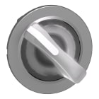 SCHNEIDER ELECTRIC - Testa selettore luminoso bianco filopannello 2 posizioni con ritorno- per LED universale- diametro 30