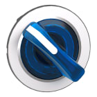 SCHNEIDER ELECTRIC - Testa selettore luminoso blu filopannello 2 posizioni con ritorno- per LED universale- diametro 30