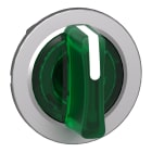 SCHNEIDER ELECTRIC - Testa selettore luminoso verde filopannello 3 posizioni con ritorno al centro- per LED universale- diametro 30