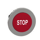 SCHNEIDER ELECTRIC - Testa pulsante sporgente rosso filopannello con marcatura STOP