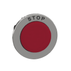 SCHNEIDER ELECTRIC - ghiera pulsante sporgente rossa montata a filo contrassegnata STOP