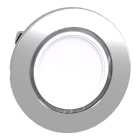 SCHNEIDER ELECTRIC - Testa pulsante luminoso bianco filopannello - per LED universale- diametro 30