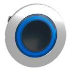 SCHNEIDER ELECTRIC - Testa pulsante con anello luminoso blu filopannello- per LED universale- diametro 30