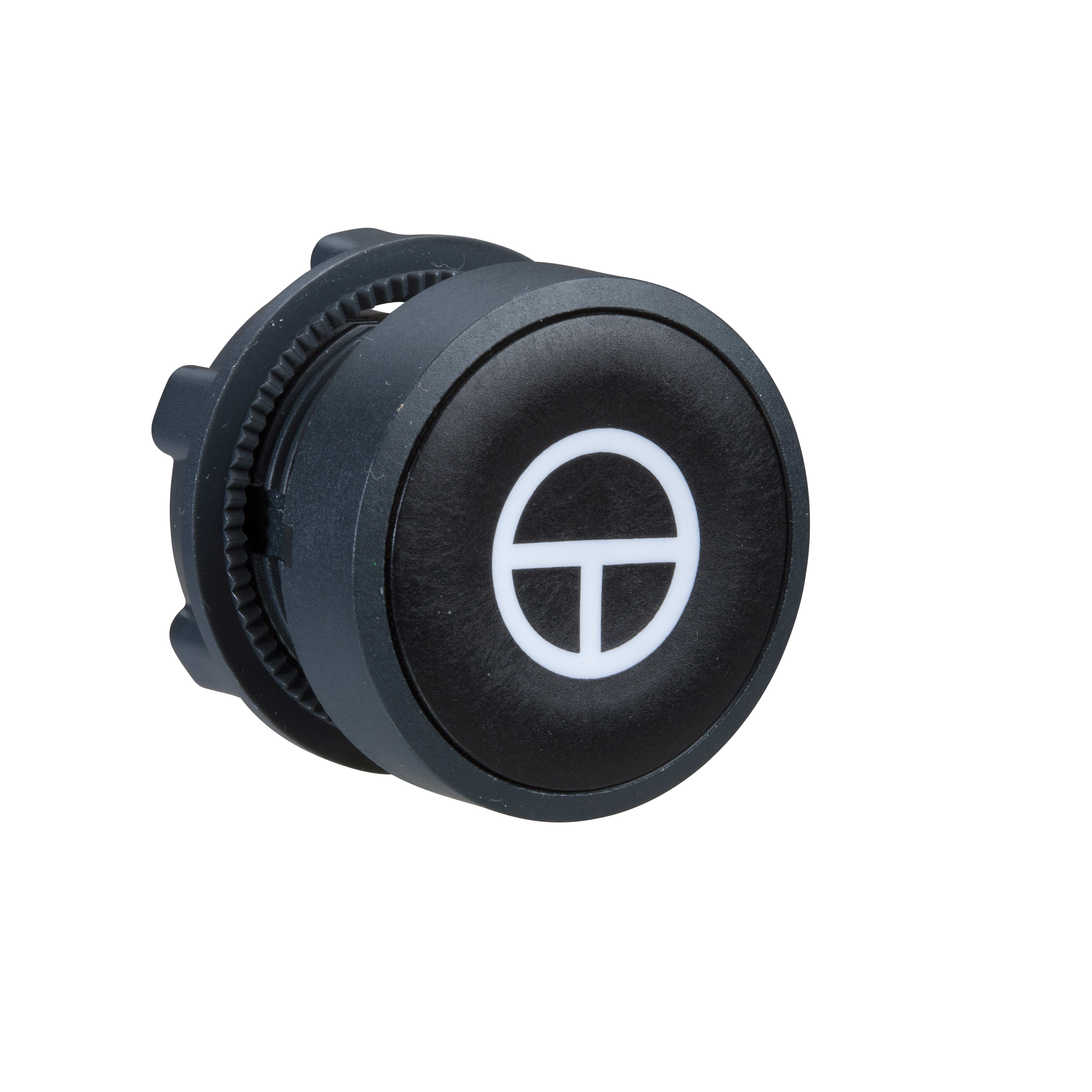 SCHNEIDER ELECTRIC - Testa pulsante diametro 22 - ad impulso - nera - filoghiera - t