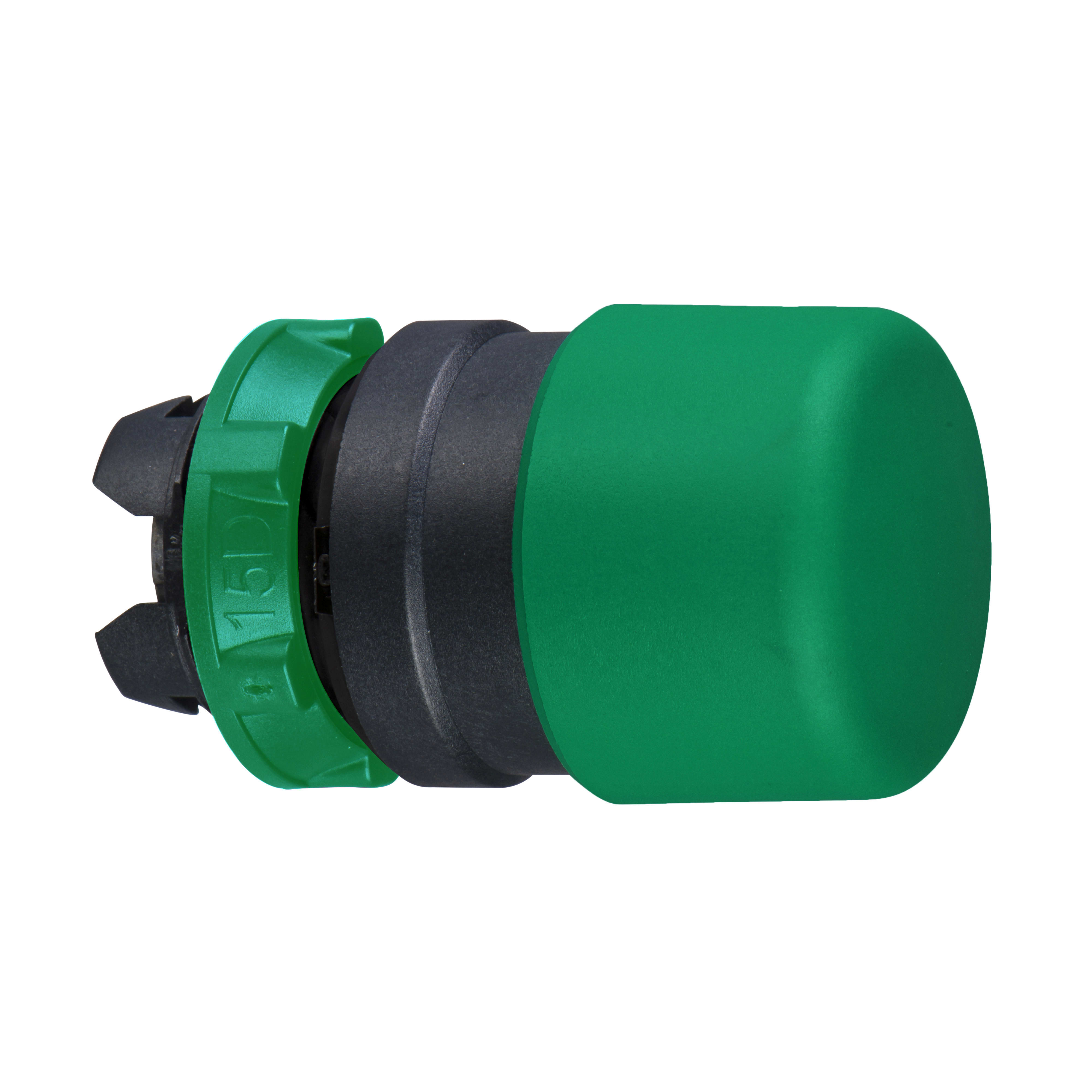 SCHNEIDER ELECTRIC - Testa pulsante diametro 22 - ad impulso - verde - fungo diametro 30