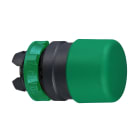 SCHNEIDER ELECTRIC - Testa pulsante diametro 22 - ad impulso - verde - fungo diametro 30