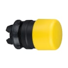 SCHNEIDER ELECTRIC - Testa pulsante diametro 22 - ad impulso - gialla - fungo diametro 30
