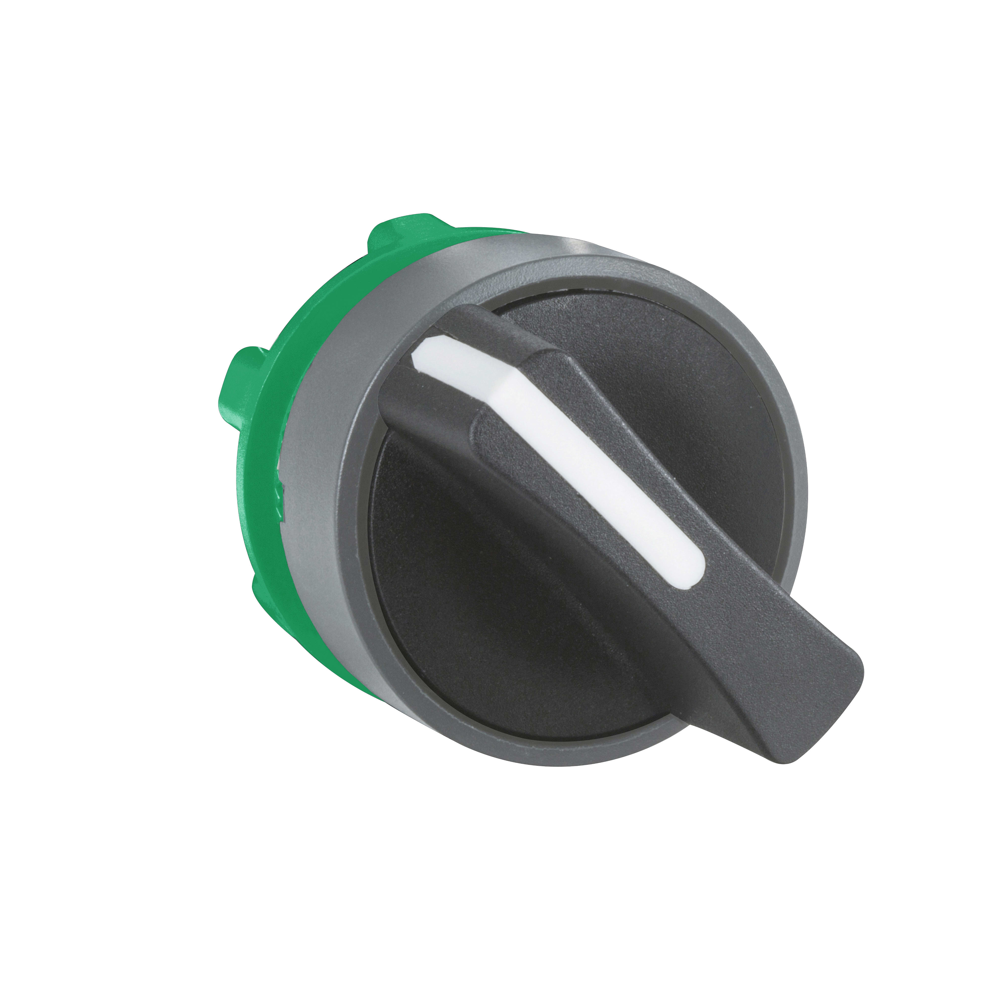 SCHNEIDER ELECTRIC - Testa selettore con rotella nera grigio