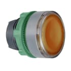 SCHNEIDER ELECTRIC - Testa pulsante luminoso arancio ghiera grigia