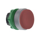 SCHNEIDER ELECTRIC - Testa pulsante rosso ghiera grigia