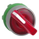 SCHNEIDER ELECTRIC - Testa selettore luminoso rosso ghiera grigia- per LED universale- diametro 22