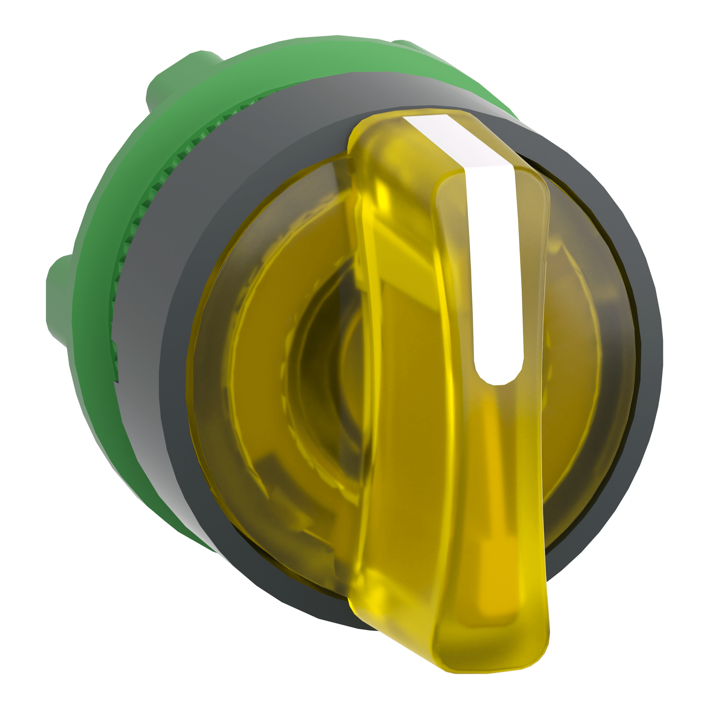 SCHNEIDER ELECTRIC - Testa selettore luminoso giallo - diametro 22- per LED universale