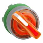SCHNEIDER ELECTRIC - Testa selettore luminoso arancione ghiera grigia- per LED universale- diametro 22