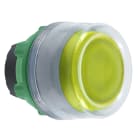 SCHNEIDER ELECTRIC - Testa pulsante giallo con cappuccio grigio
