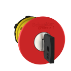 SCHNEIDER ELECTRIC - Testa pulsante a fungo diametro 40 - a chiave diametro 22 - rossa - Dom 4a185