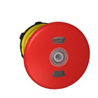 SCHNEIDER ELECTRIC - Testa pulsante luminoso diametro 22 - Testa a fungo diametro 40mm - rosso