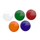 SCHNEIDER ELECTRIC - Testa lampada spia diametro 22 - circolare - 5 colori - gemme lisce- per LED universale