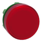 SCHNEIDER ELECTRIC - Testa lampada spia diametro 22 - circolare - gemma liscia rossa- per LED universale
