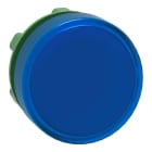SCHNEIDER ELECTRIC - Testa lampada spia diametro 22 - circolare - gemma liscia blu- per LED universale