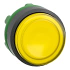 SCHNEIDER ELECTRIC - Testa pulsante luminoso giallo diametro 22- per LED universale