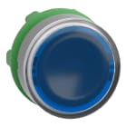 SCHNEIDER ELECTRIC - Testa pulsante luminoso blu ghiera grigia- per LED universale - diametro 22