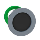 SCHNEIDER ELECTRIC - Testa pulsante nero guardia a filo grigio