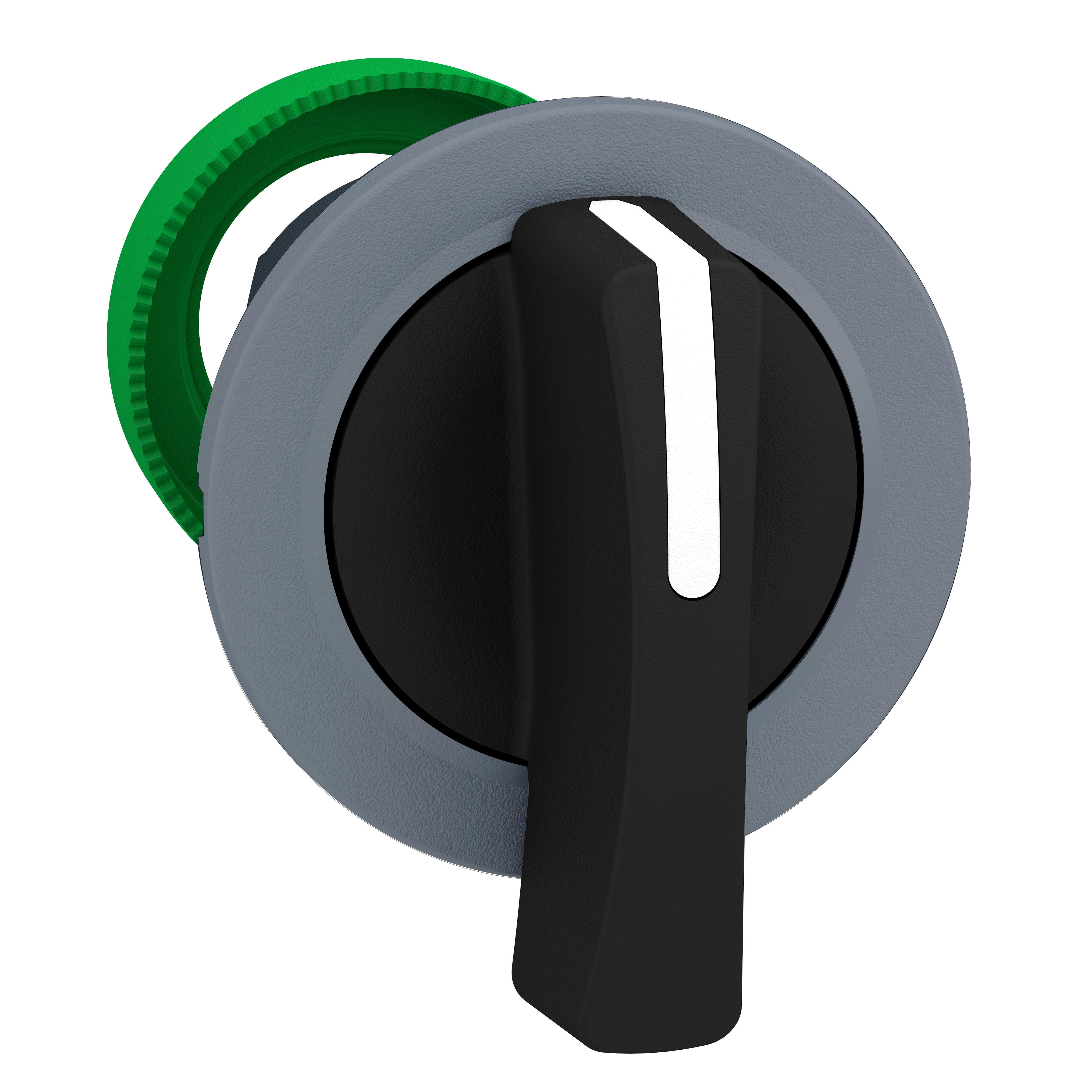 SCHNEIDER ELECTRIC - Testa selettore leva 2pos. a filo grigio