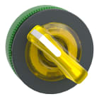 SCHNEIDER ELECTRIC - Testa selettore luminoso giallo 2 pos diametro 30 - per LED universale