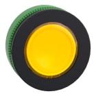 SCHNEIDER ELECTRIC - Harmony XB5, testa lampada spifilopannellopannello Antimicrobico, gialla diametro 30, in plastica- per LED universale